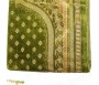 Tapis de prière Velours Vert Anis - Motif losange