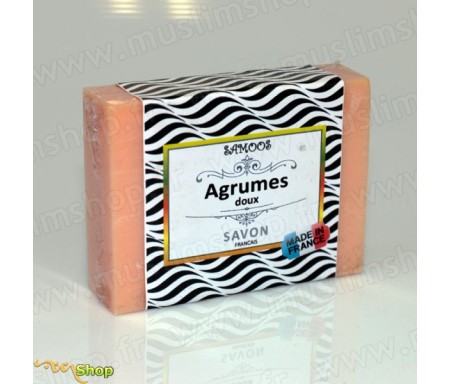 Samoos - Savon solide d'Agrumes doux