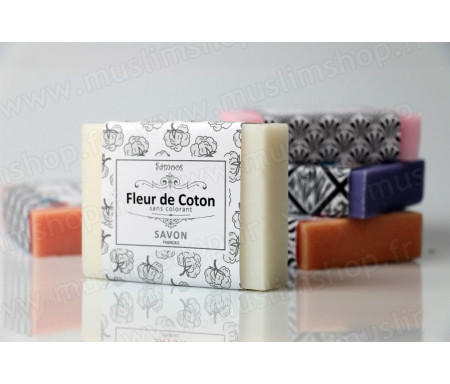 Samoos - Savon solide à la Fleur de coton