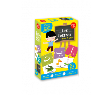 L'école des p'tis futés - Les lettres arabes "6 jeux en 1"