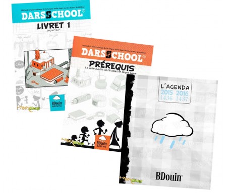 Pack Darsschool (Livret 1 et Prérequis) + Agenda Blanc 2015-2016