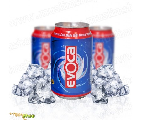 Pack 3 canettes Evoca Cola - Eau minérale Naturelle Gazeuze à l'extrait de graine de nigelle