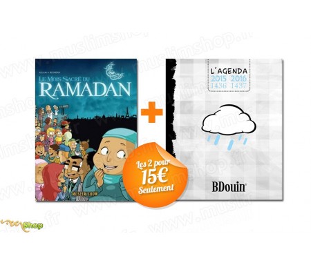 BD - Le Mois Sacré du Ramadan Muslim'Show + Agenda Bdouin 2015-2016 Blanc