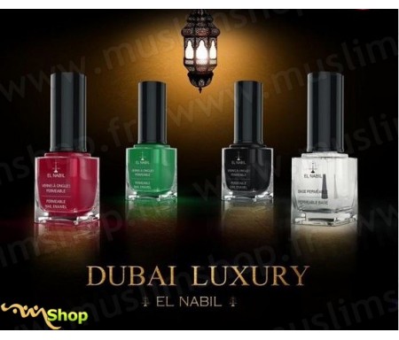 Kit de 4 vernis Dubaï Luxury - El Nabil