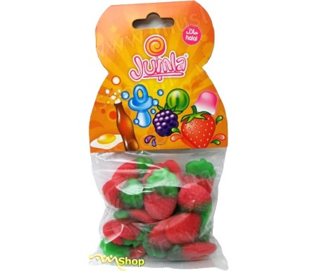 Bonbons Halal Jumla - fraise de bois lisse - 100g