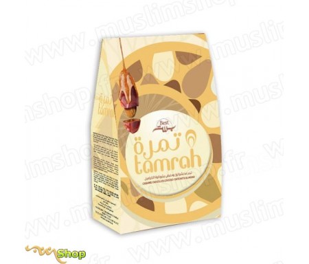 Tamrah - Pack Dattes aux amandes enrobées chocolat caramel 250g