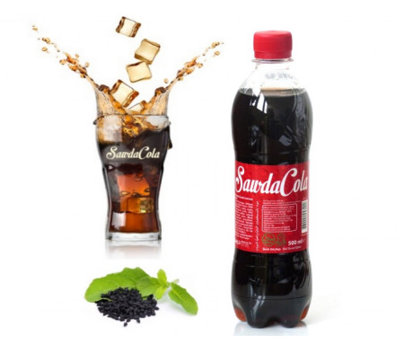 SawdaCola : Boisson Gazeuse à la Nigelle (Cola à la Habba Sawda - 500ml) - 0,5L - Buvez intelligemment !