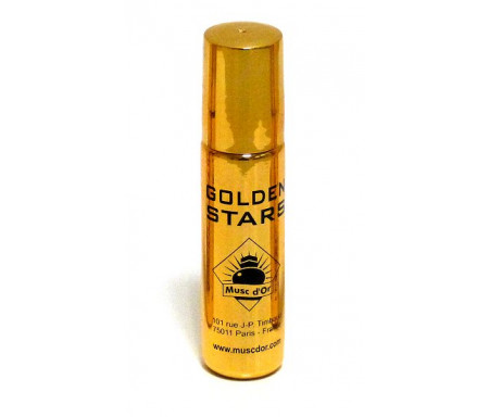 Parfum concentré Musc d'Or Edition de Luxe "Golden Stars" (8ml) - Pour hommes