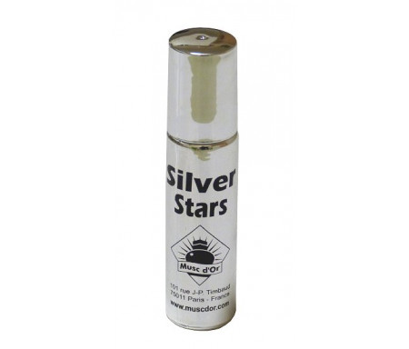 Parfum concentré Musc d'Or Edition de Luxe "Silver Stars" (8ml) - Pour hommes
