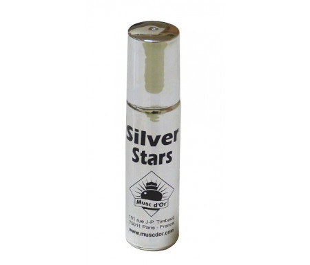 Parfum concentré Musc d'Or Edition de Luxe "Silver Stars" (8ml) - Pour hommes