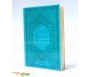 Pack Cadeau Bleu : Le Saint Coran Rainbow Bilingue (aux couleurs Arc-en-ciel) + La Citadelle du Musulman (français/arabe/phonéti