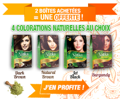 Offre Spéciale : 2 colorations Vatika achetées = 1 Offerte